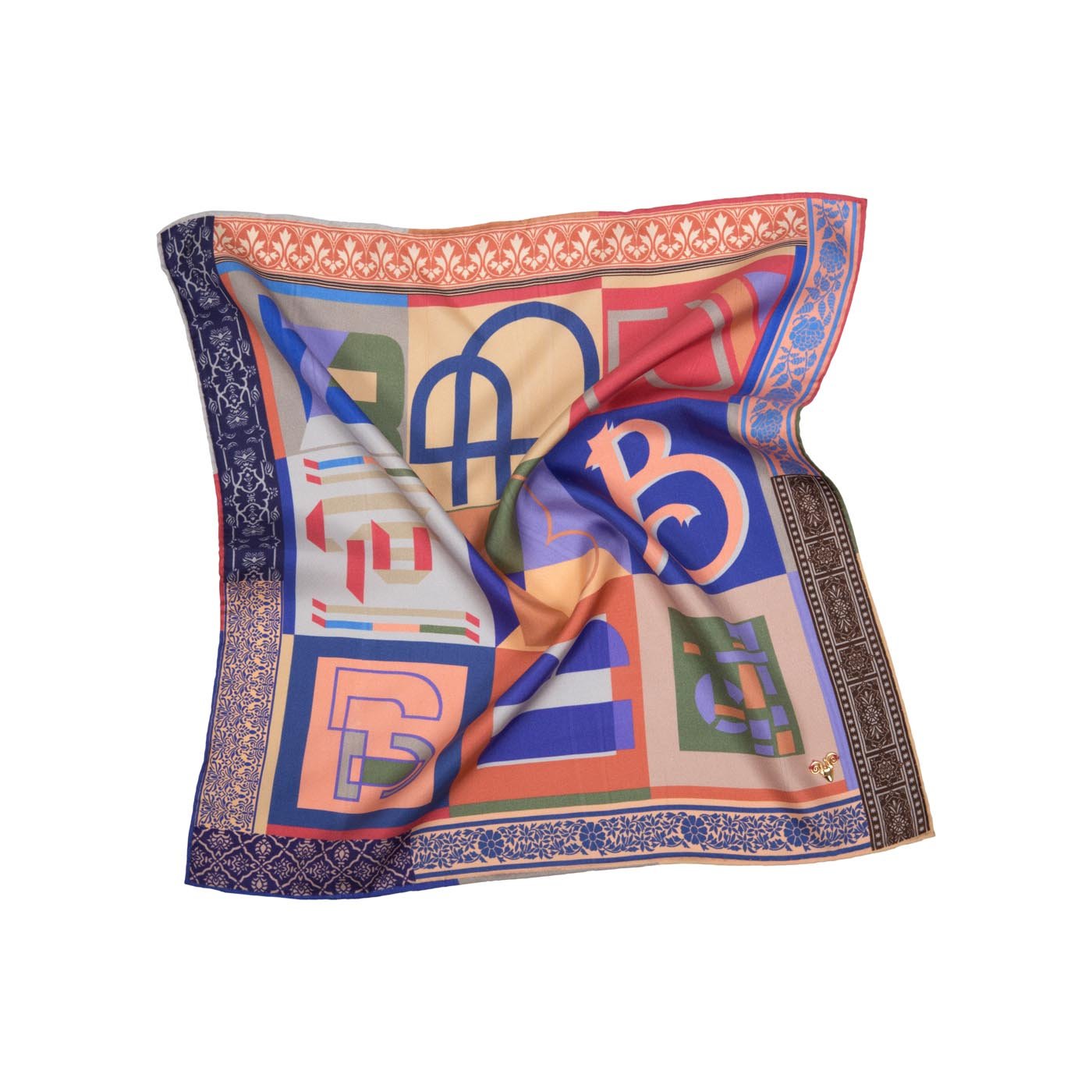 Alphabet Frolic Pocket Square