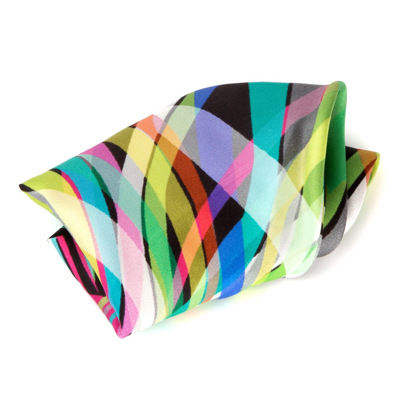 Mind Waves Silk Pocket Square