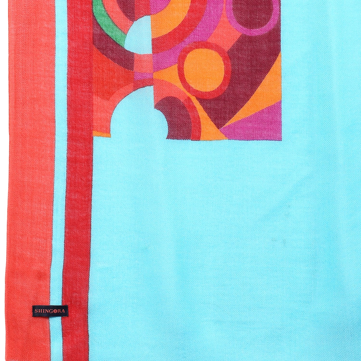 Bit By Bit Printed Woolen Stole