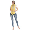 yellow cotton stoles for ladies - Shingora