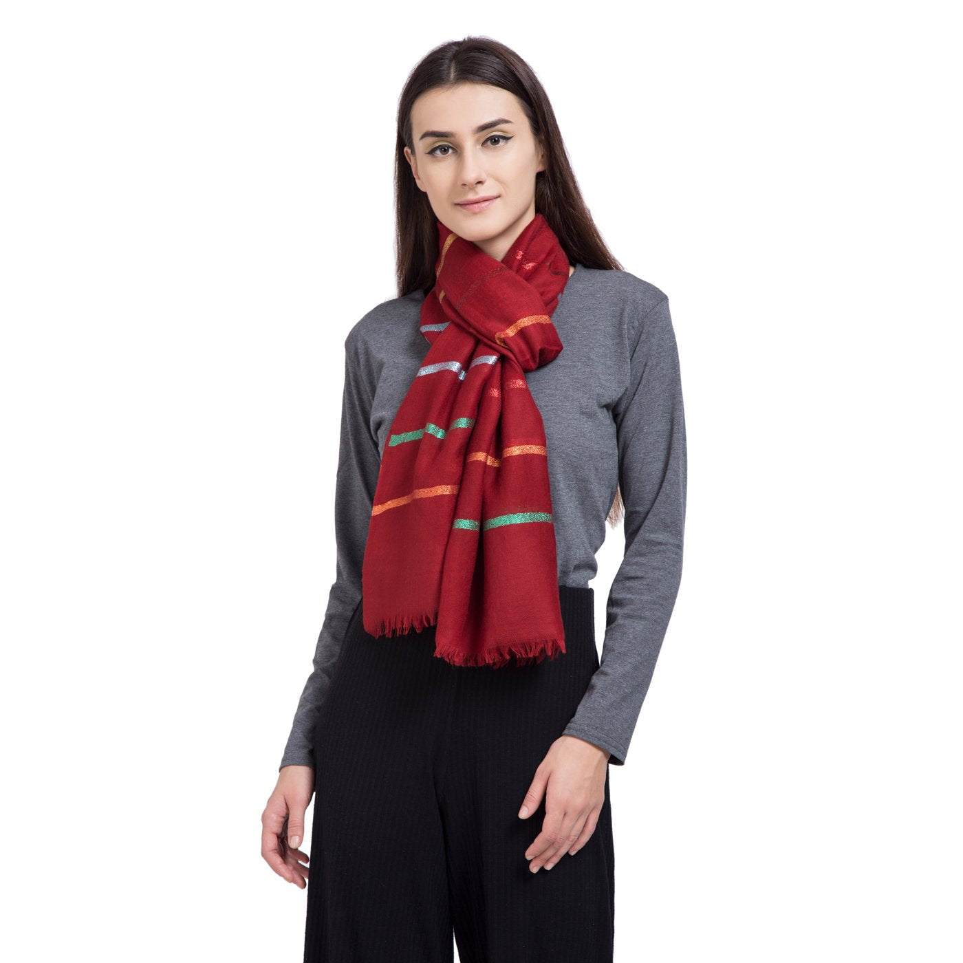 woolen stole for ladies - Shingora