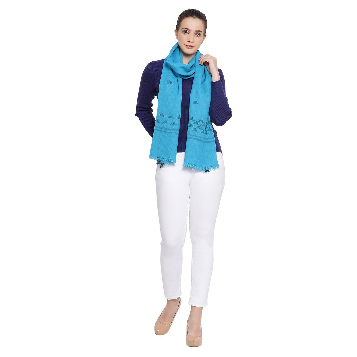 fancy woolen stoles - Shingora