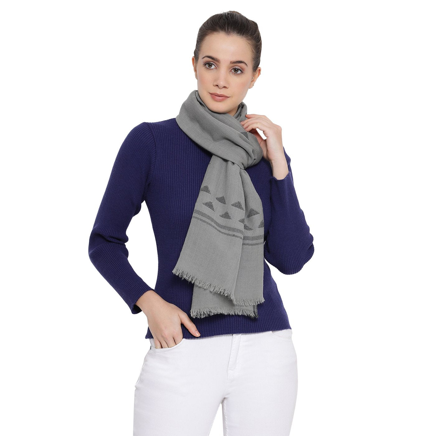 fancy woolen stoles - Shingora