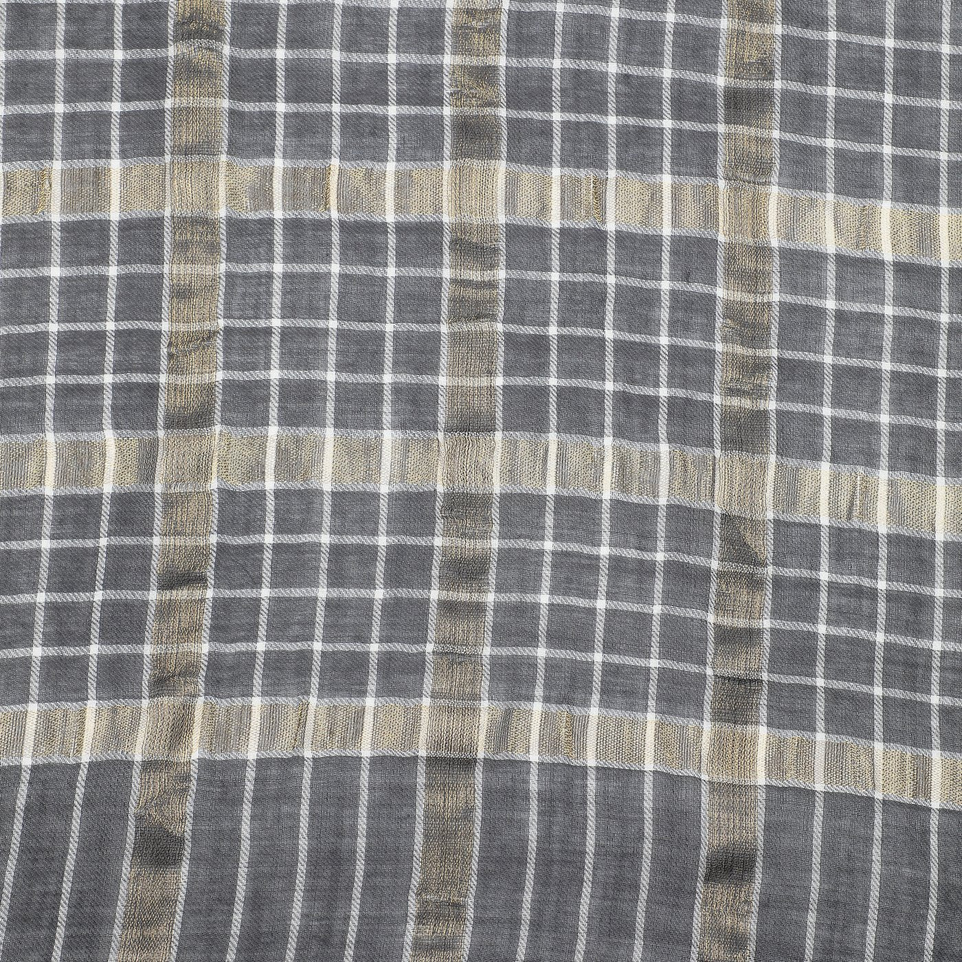 grey woolen stole for ladies - Shingora