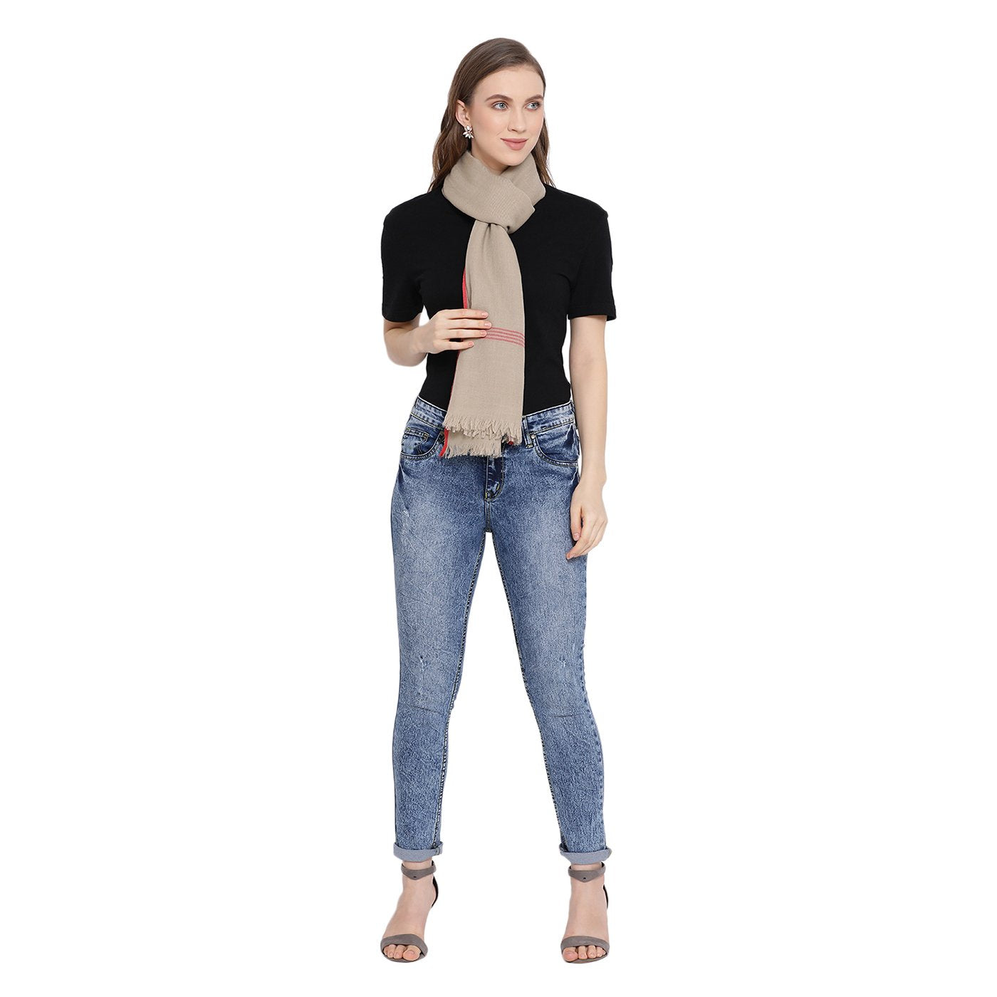 woolen stoles online - Shingora