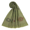 Sumptuous Wool Patterned Dobby Stole