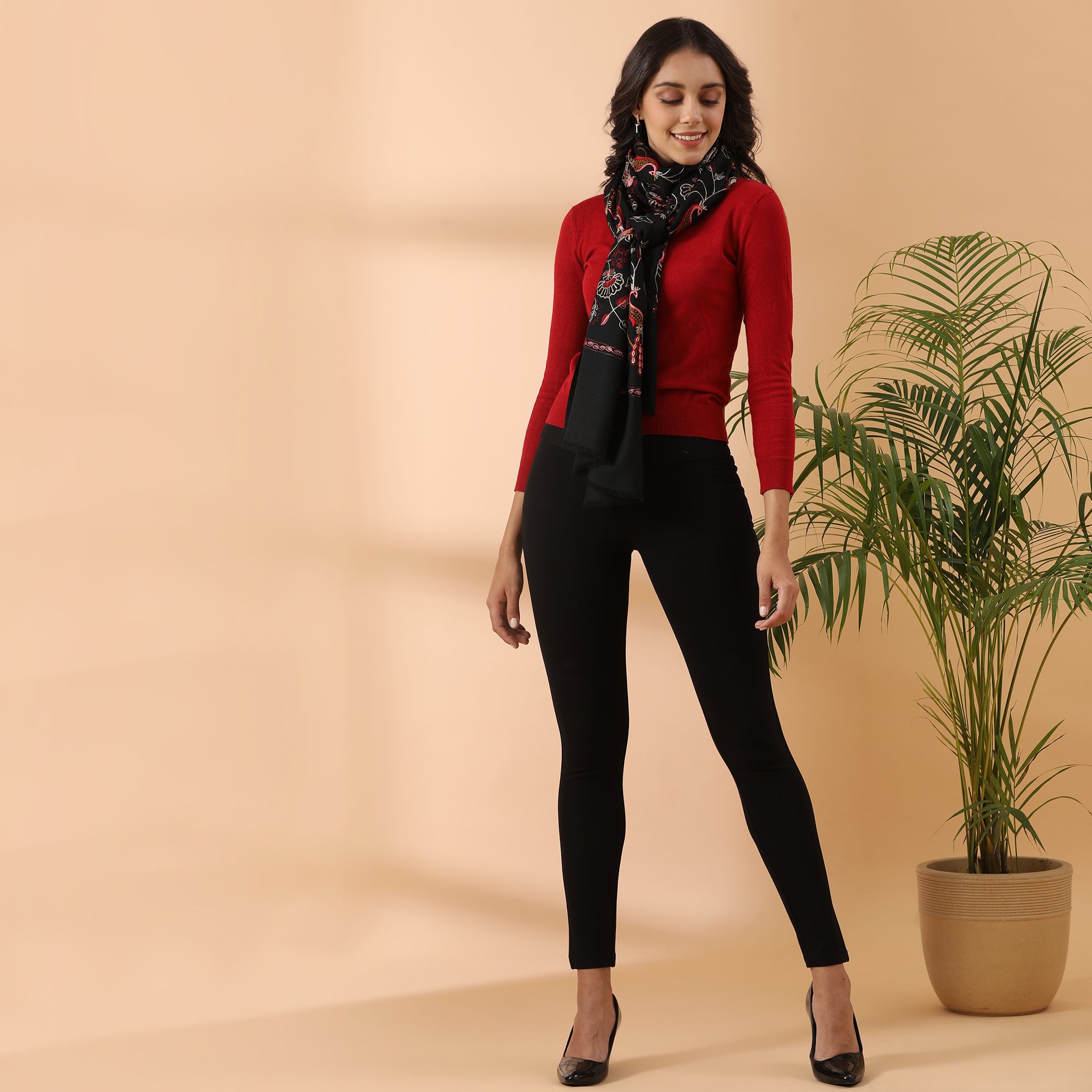 woolen stole for ladies -Shingora
