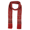 red woolen stole for ladies - Shingora
