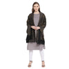 black woolen stole for ladies - Shingora