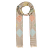 beige woolen stole for ladies - Shingora
