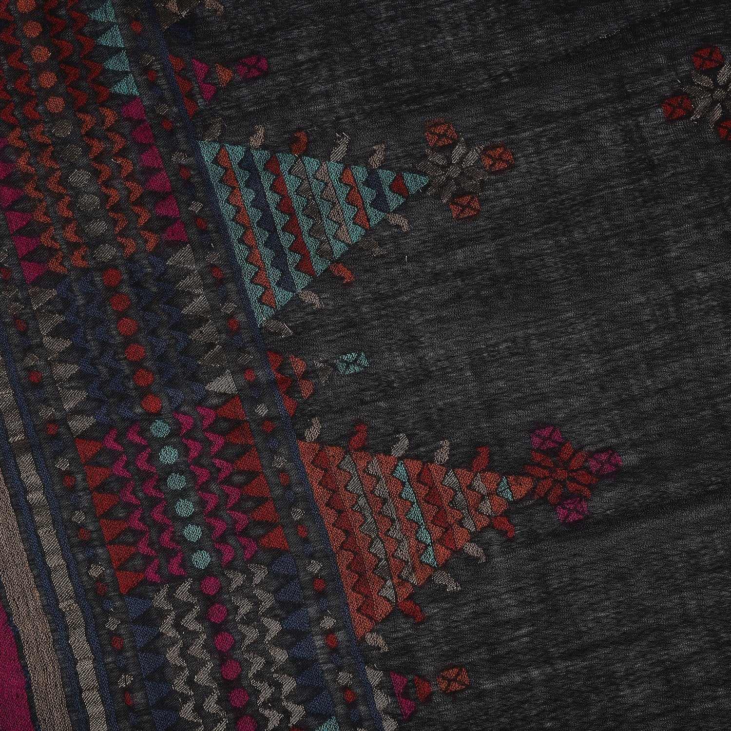 Kutumbh Tribal Pattern Woolen Stole