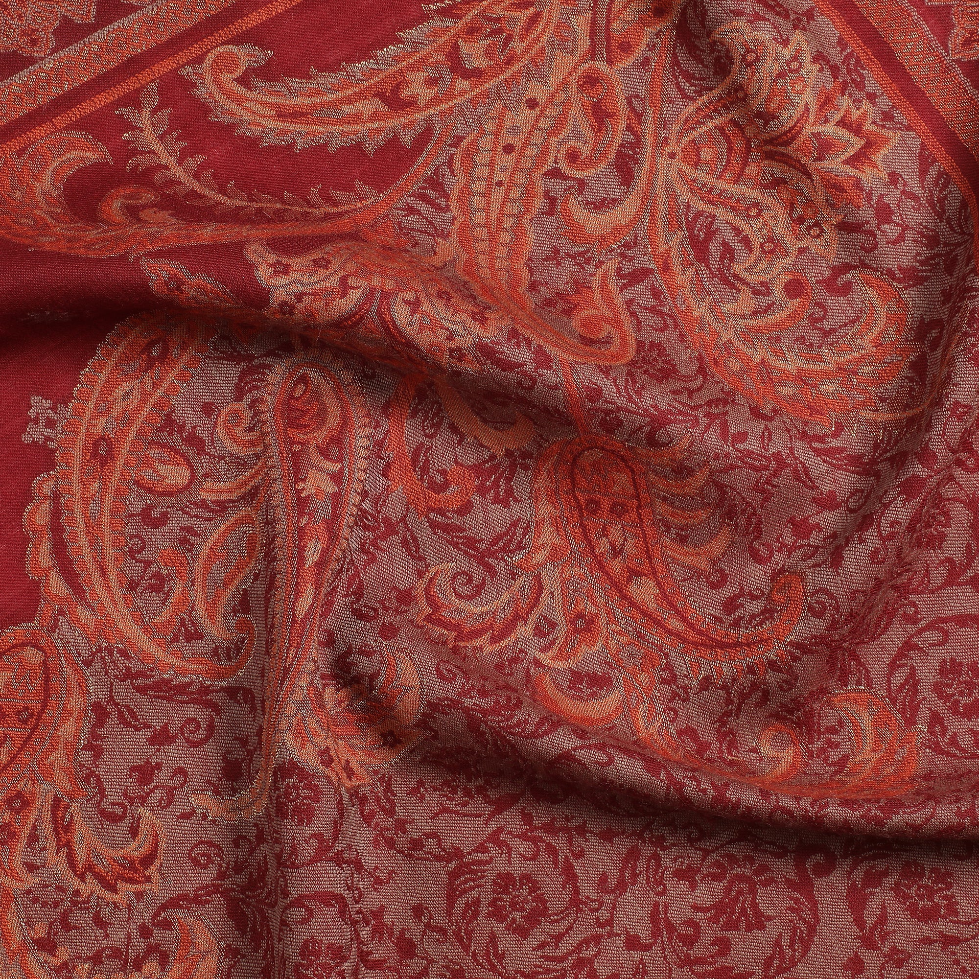Ozza Winter Woolen Woven Design Stole