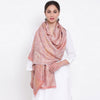 Carrot cotton stoles for ladies - Shingora