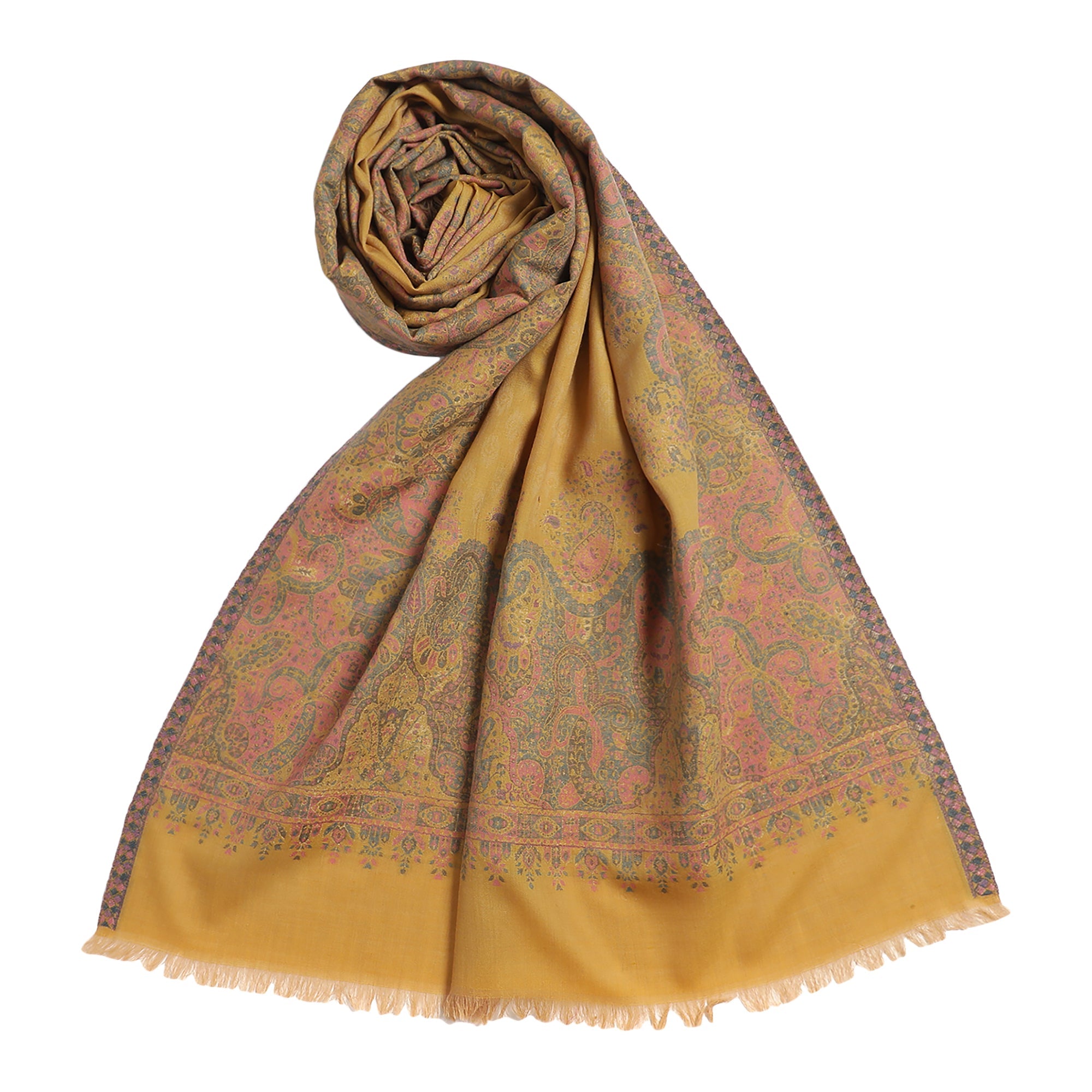 Yazira Woven Design Woolen Stole