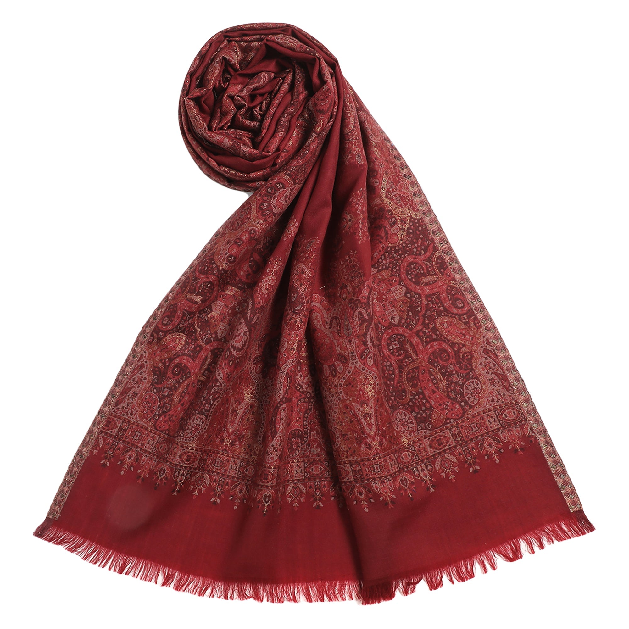 Yazira Woven Design Woolen Stole