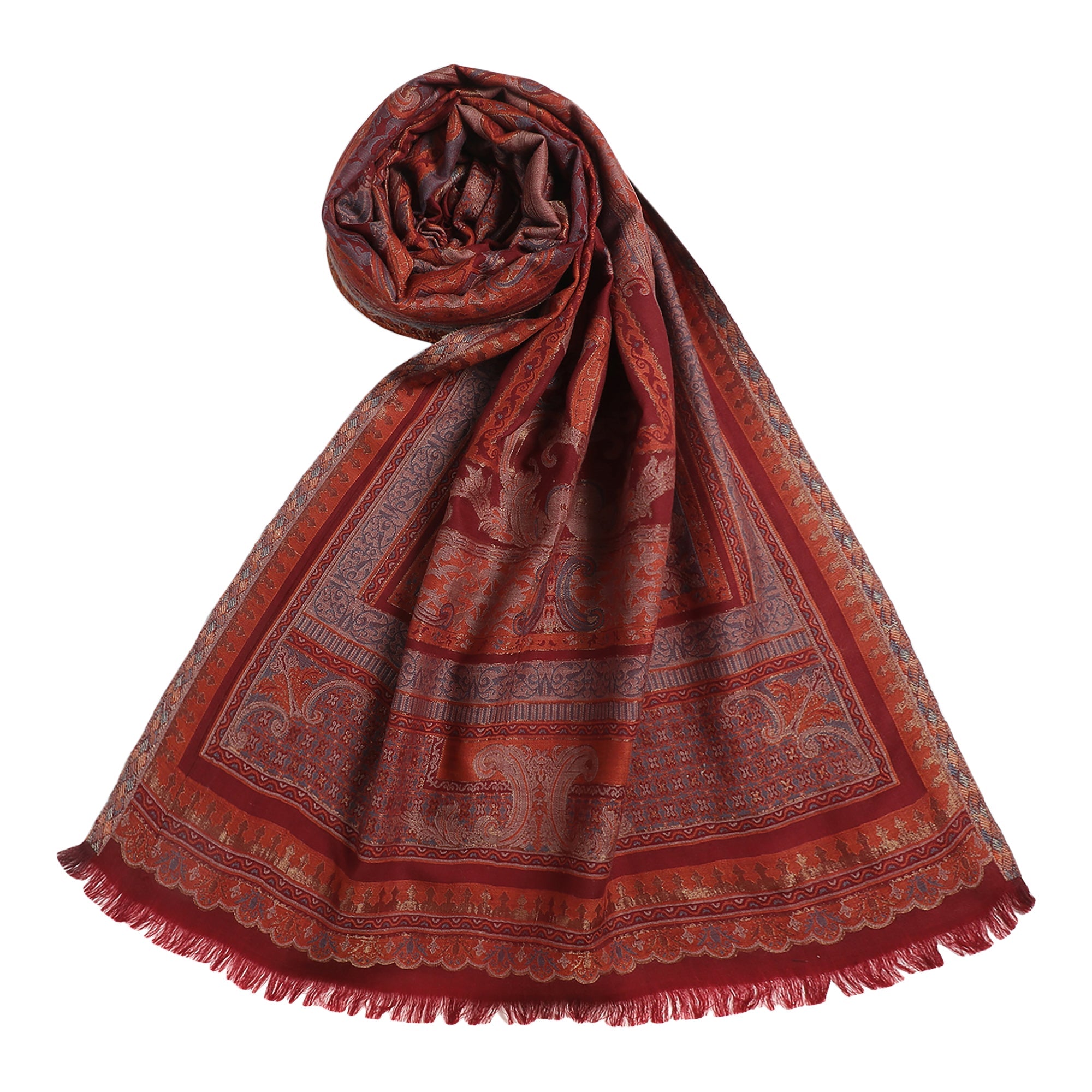 Urshia Woolen Woven Design Woolen Stole