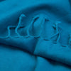 cyan woolen stole for ladies - Shingora