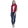 Red woolen stole for ladies - Shingora