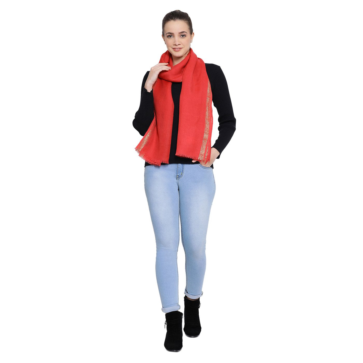 woolen stole for women - Shingora