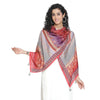 Abstract Printed Design Silk Stole