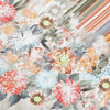 Floral Printed Design Silk Stole