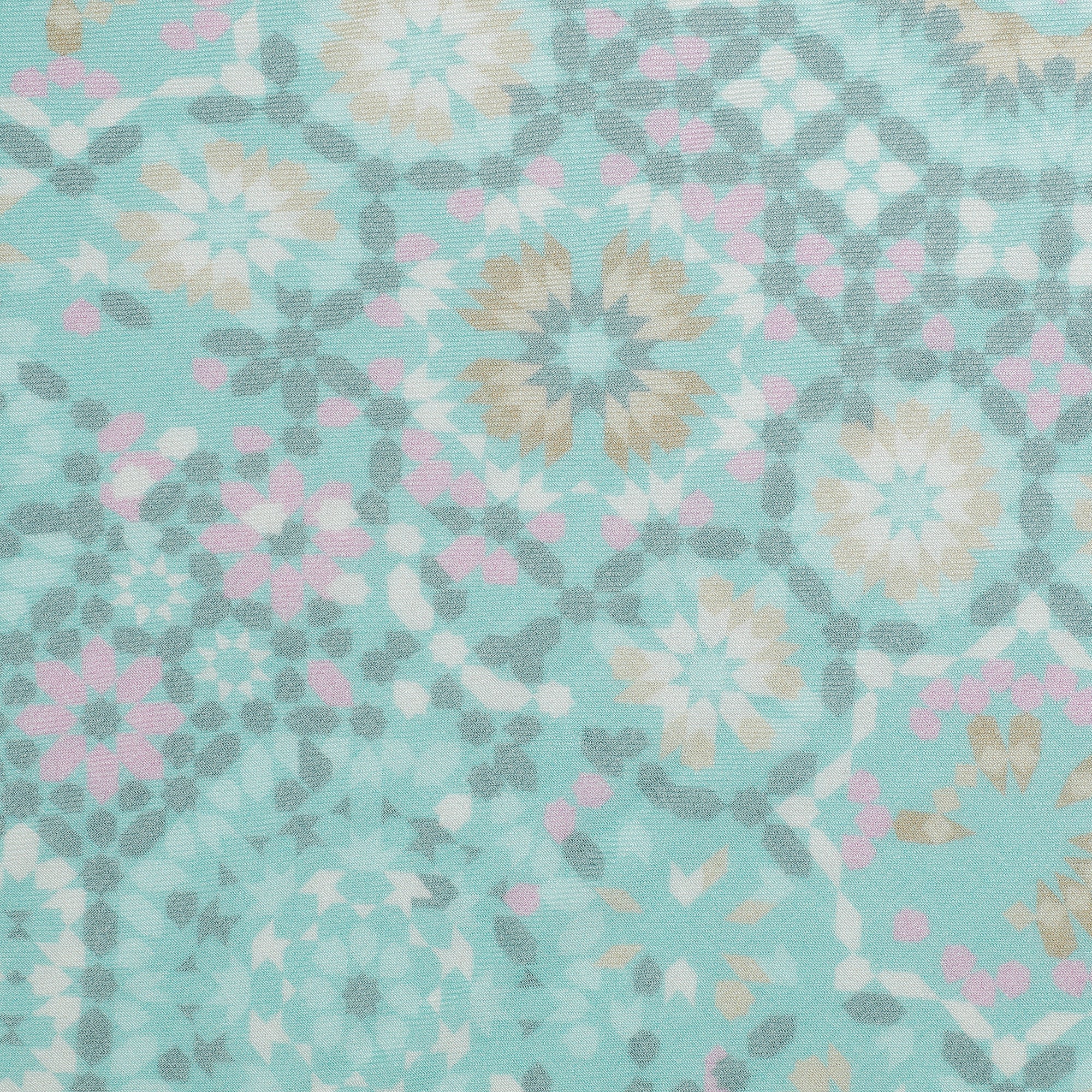 Gulzar: Silk Modal Dahlia Delight Printed Stole