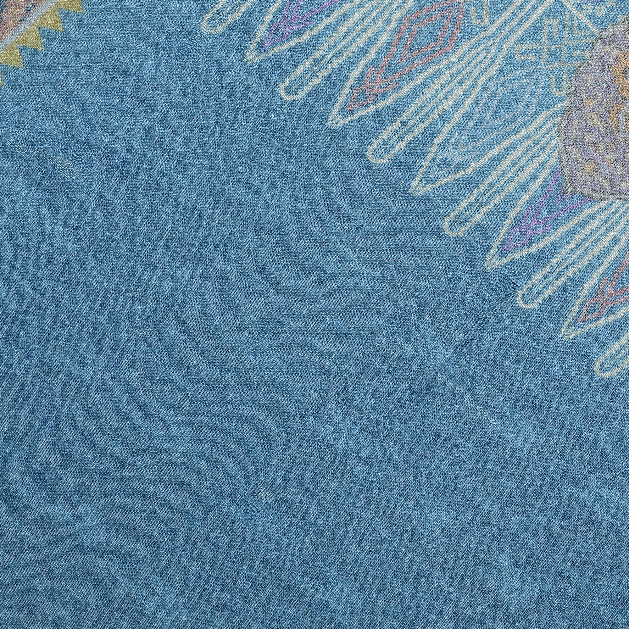 Mallika: Silk Modal Safari Bloom Printed Stole