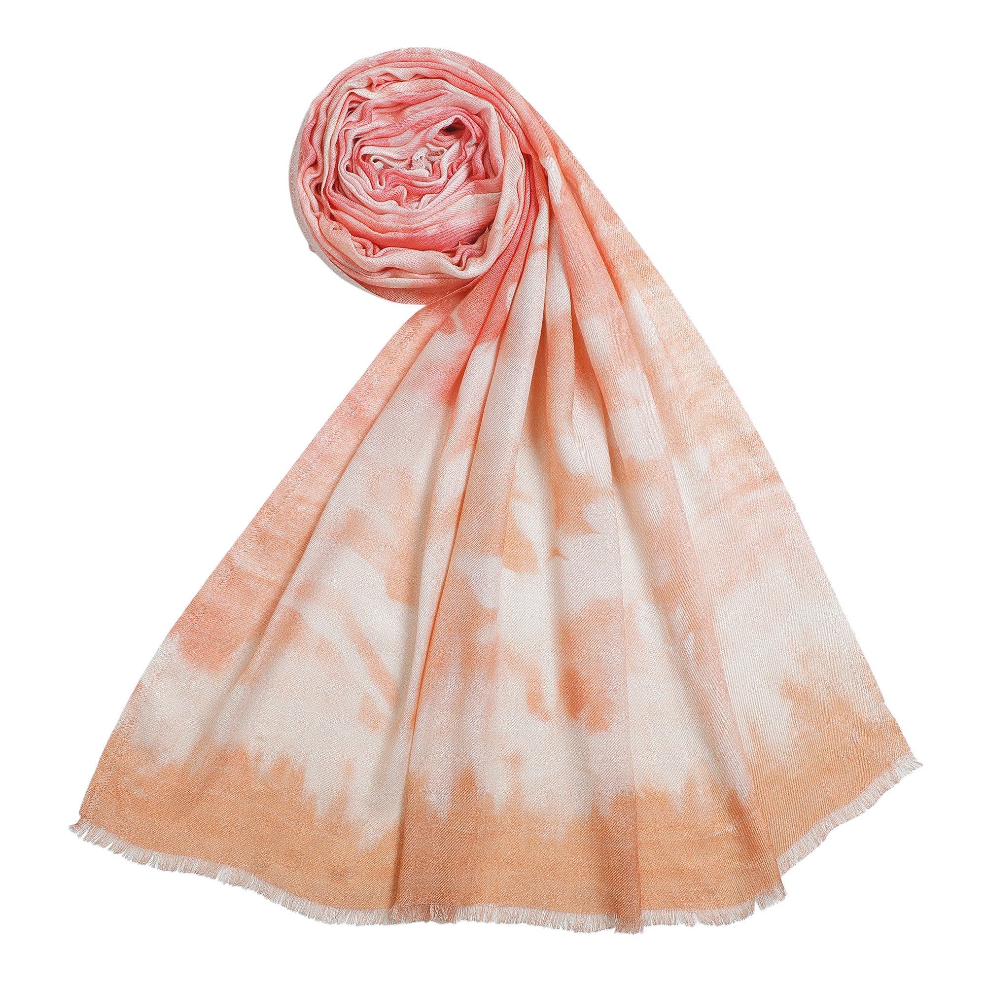 Rooh: Silk Modal Water Lily Printed Stole