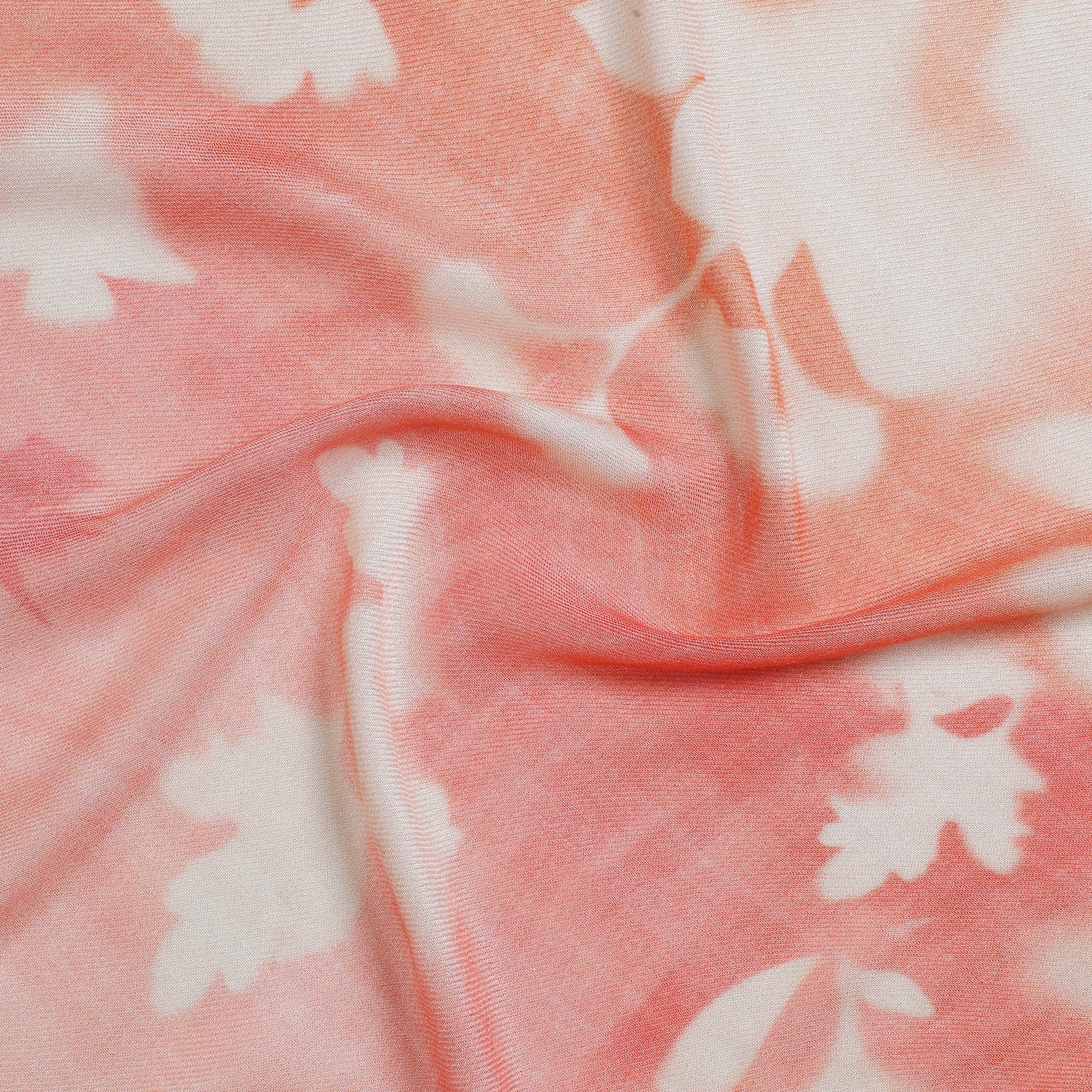 Rooh: Silk Modal Water Lily Printed Stole