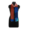 Rio Printed Navy Wool Stole