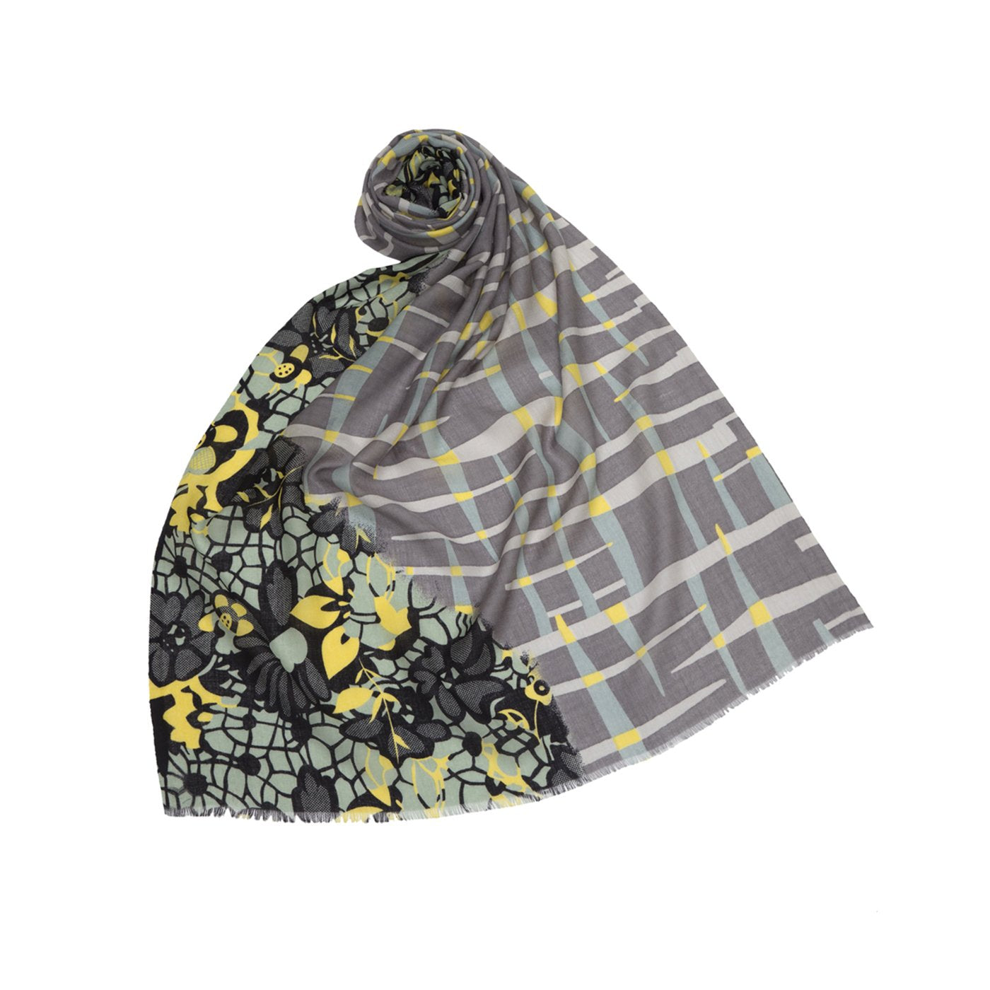 Macro Weave Woollen Stole