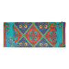 Turquoise Paisley Printed Design Woolen Stole