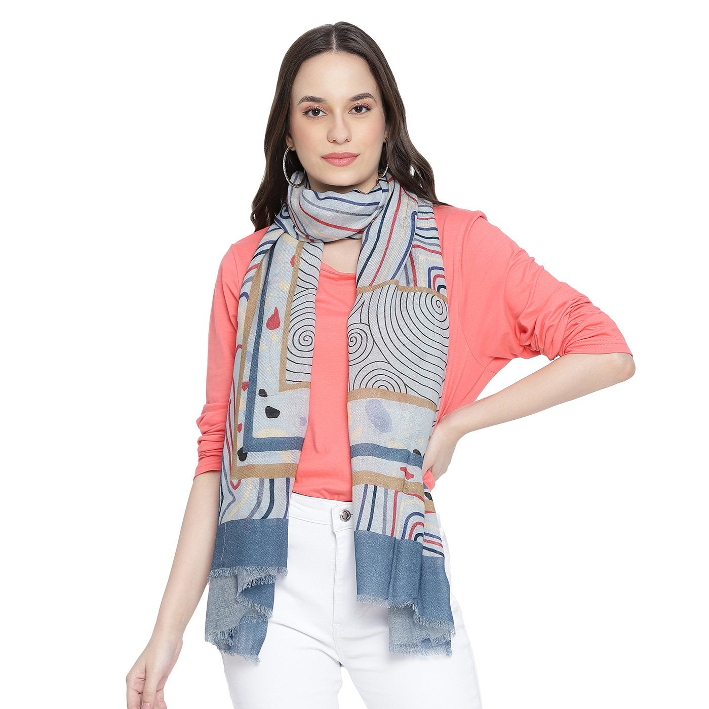 woolen stole for ladies -Shingora
