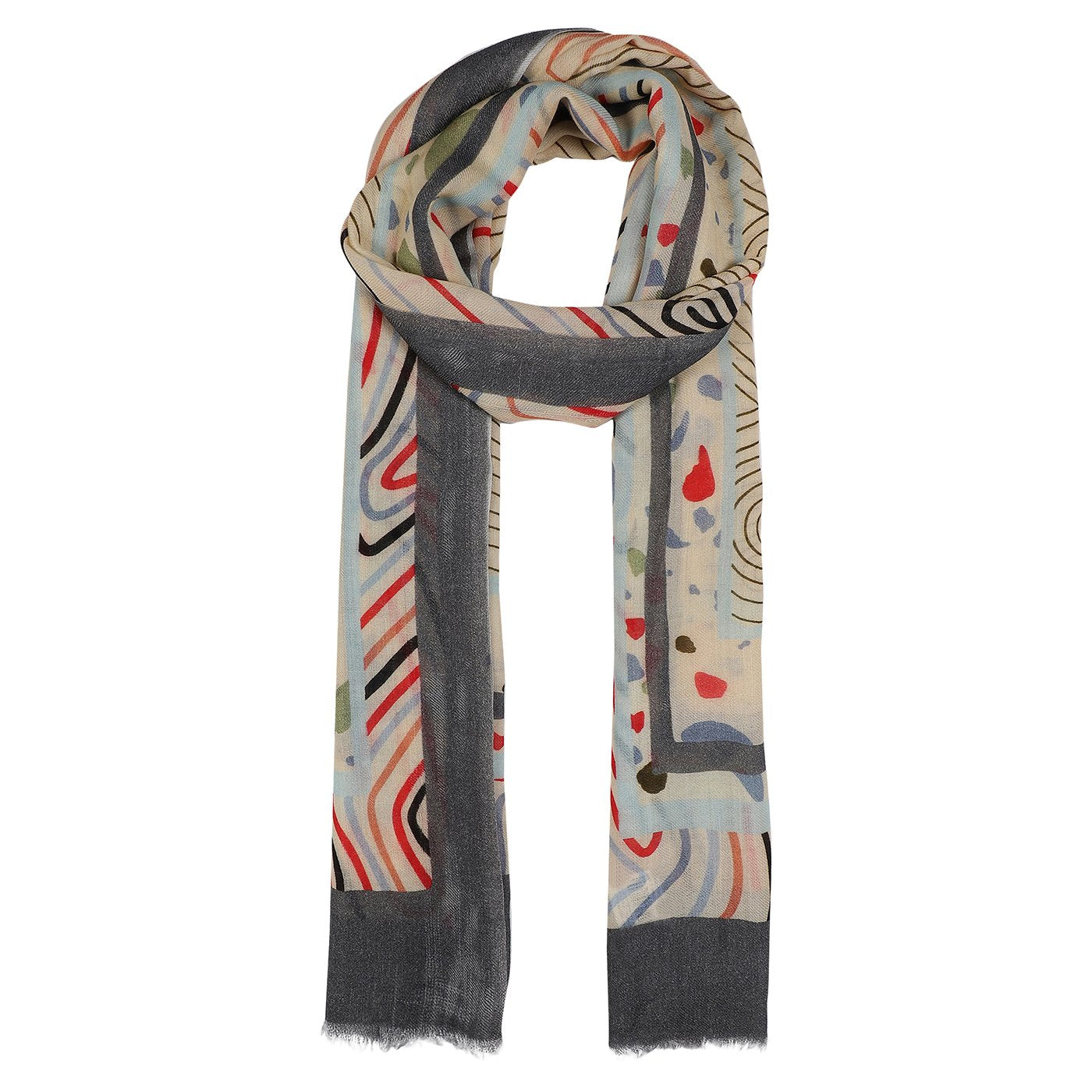 woolen stole for ladies -Shingora