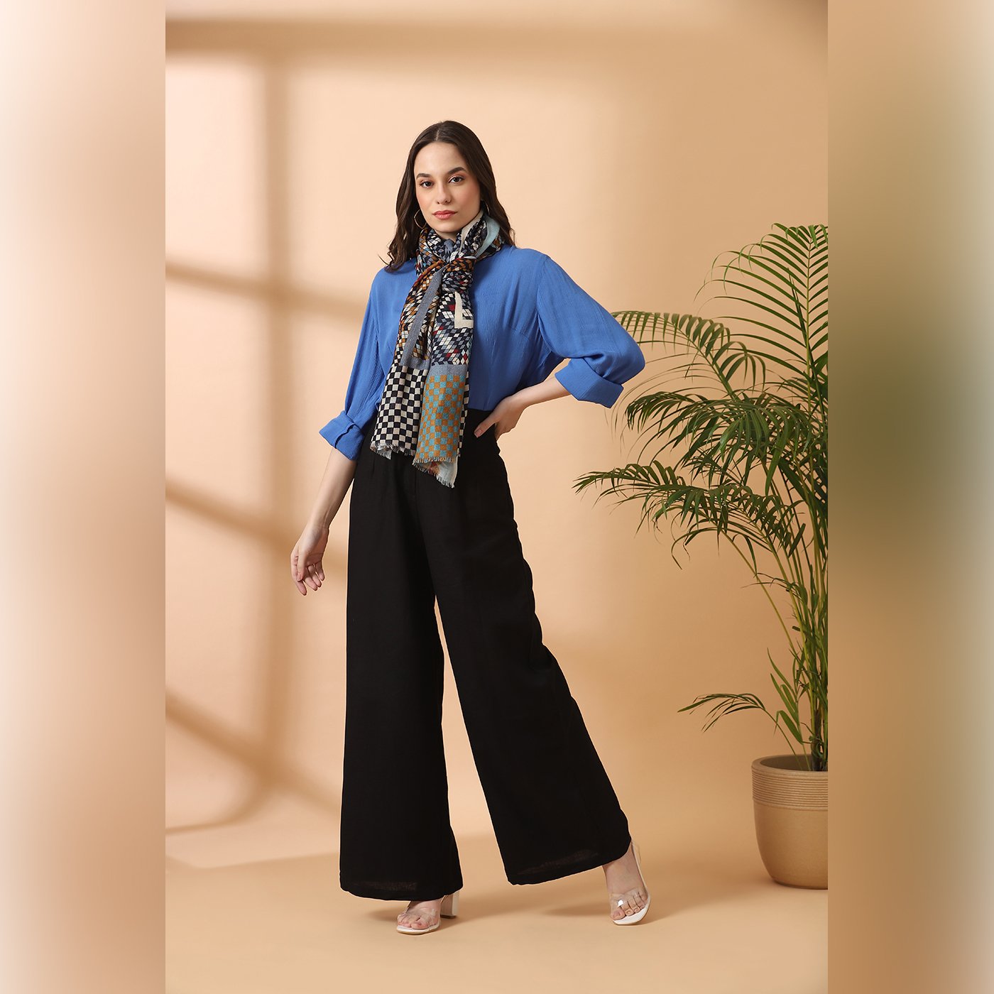 woolen stole for ladies -Shingora