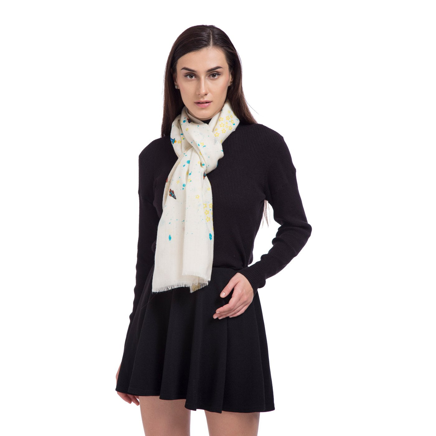 woolen stole for ladies - Shingora