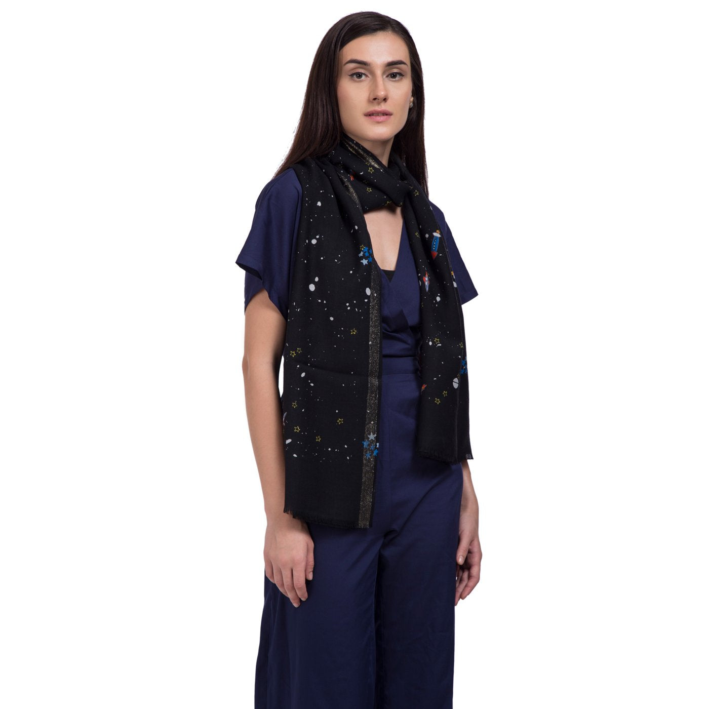 woolen stole for ladies - Shingora