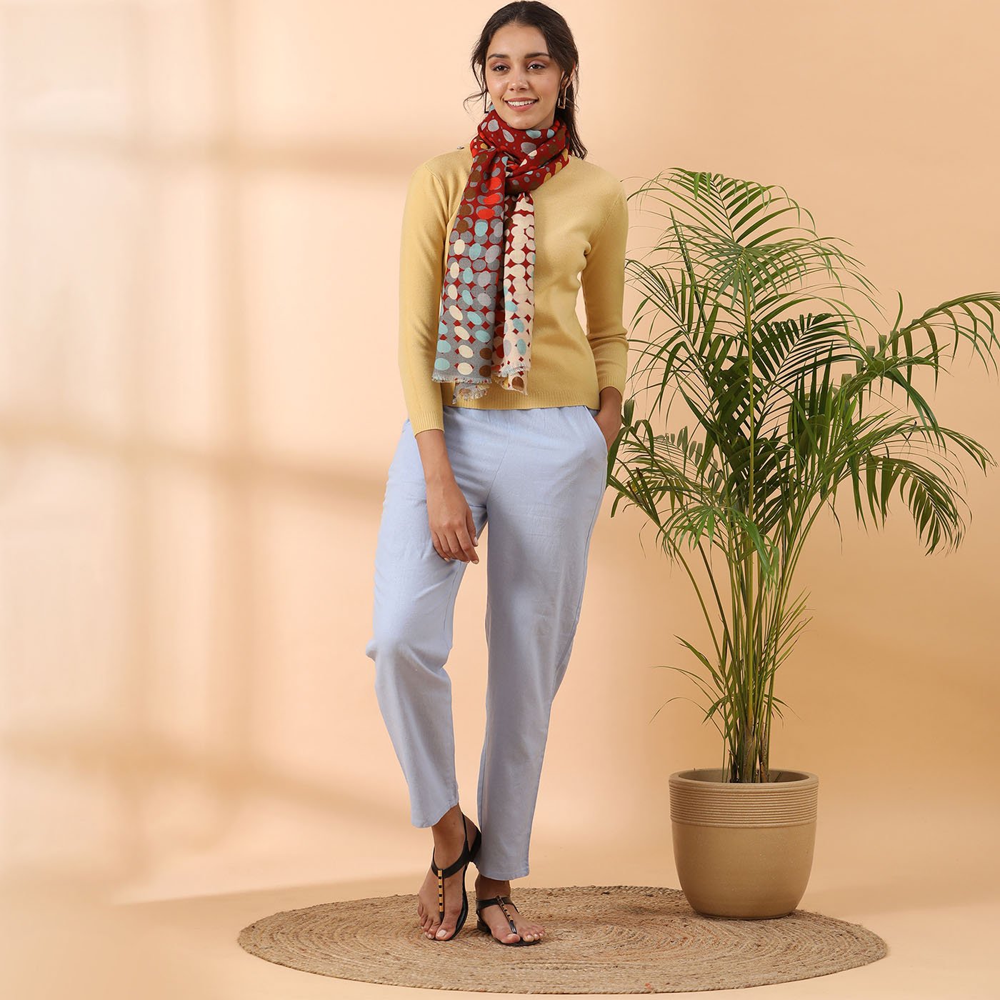 woolen stole for ladies -Shingora