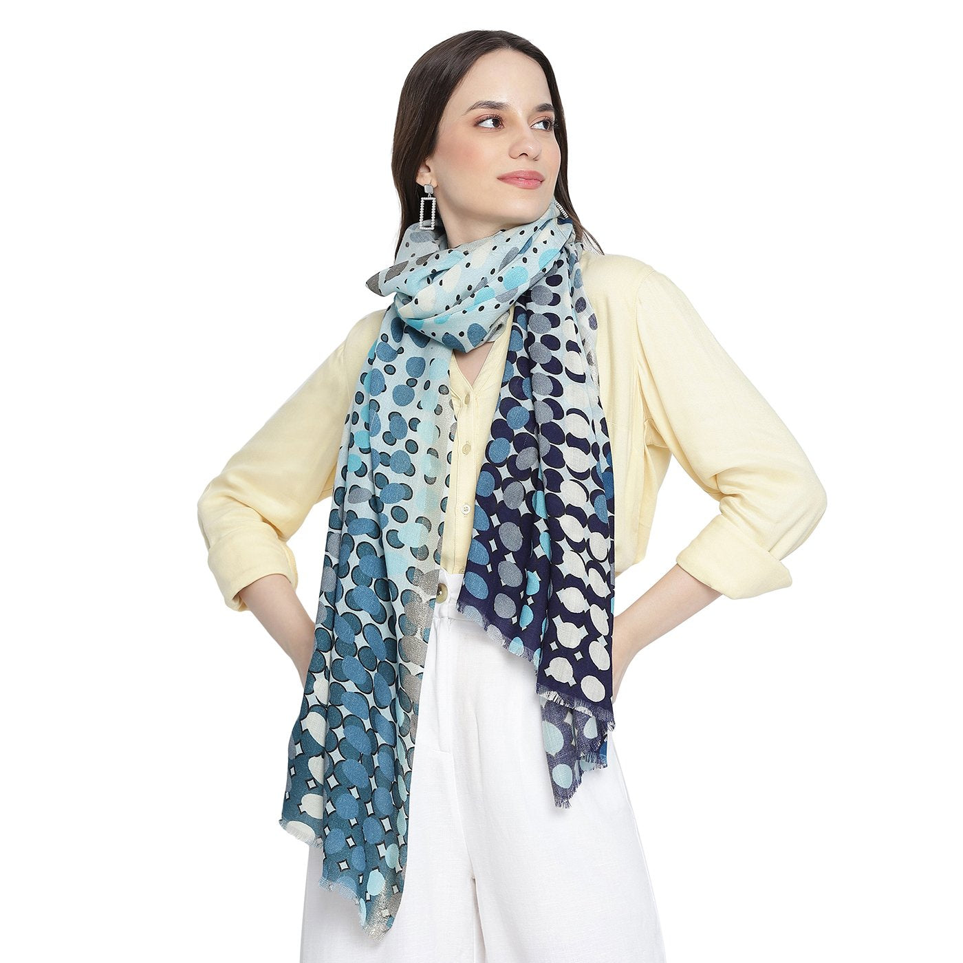 woolen stole for ladies -Shingora