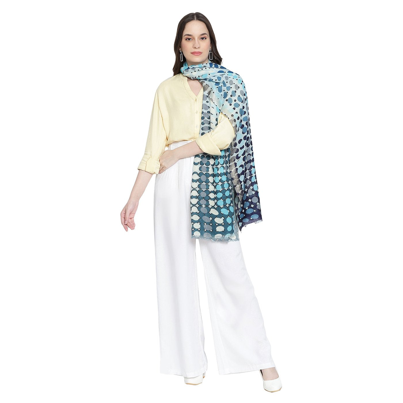 woolen stole for ladies -Shingora