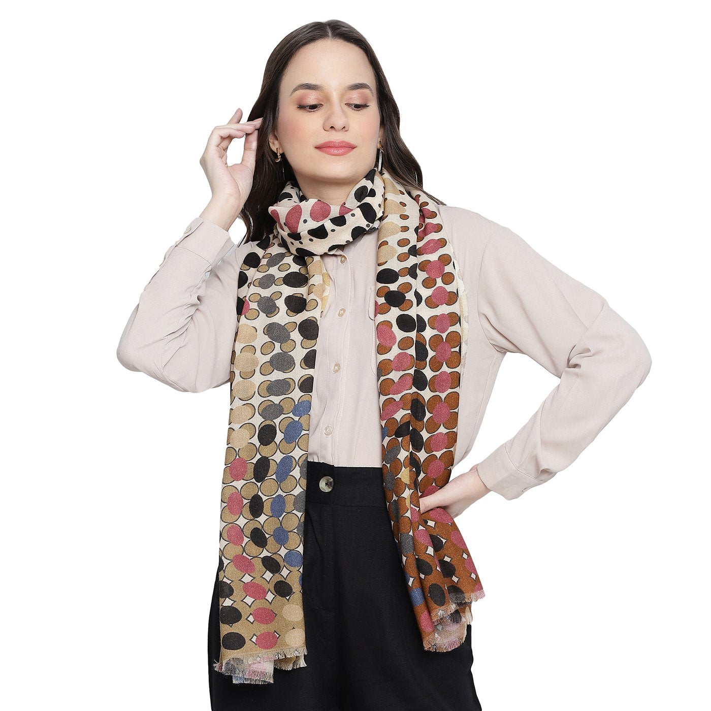 woolen stole for ladies -Shingora