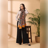 Geo Ikat Printed Woolen Stole for Gifting