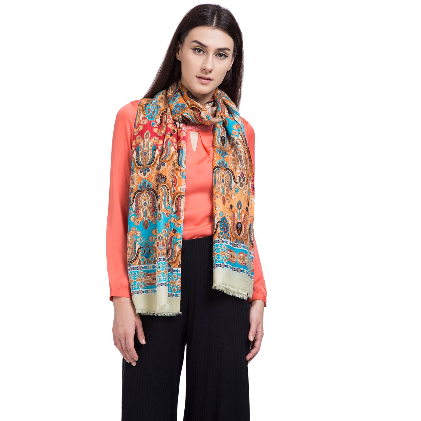 woolen stole for ladies -Shingora