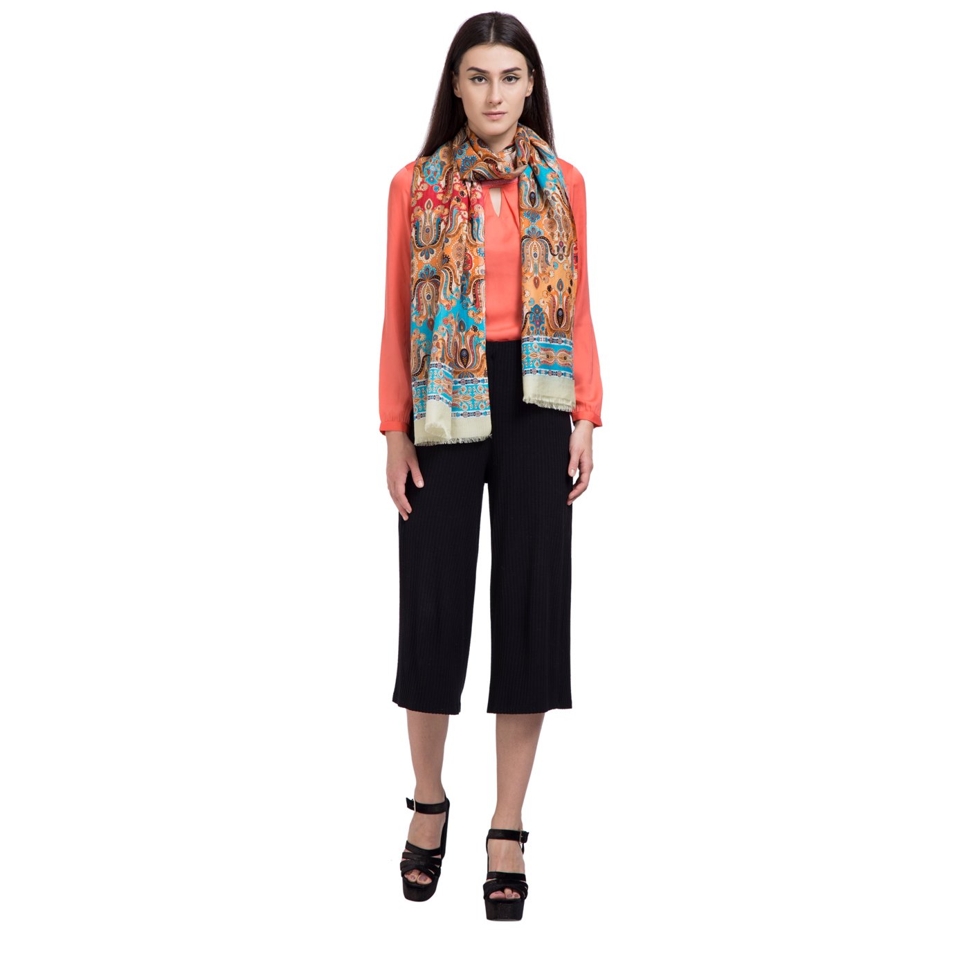woolen stole for ladies -Shingora
