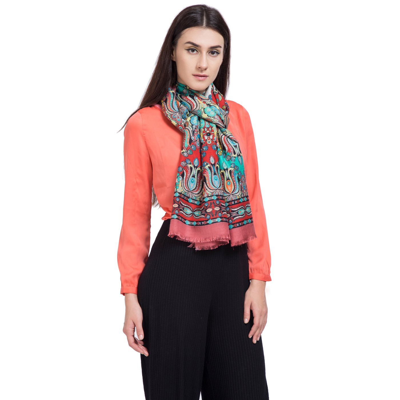 woolen stole for ladies -Shingora