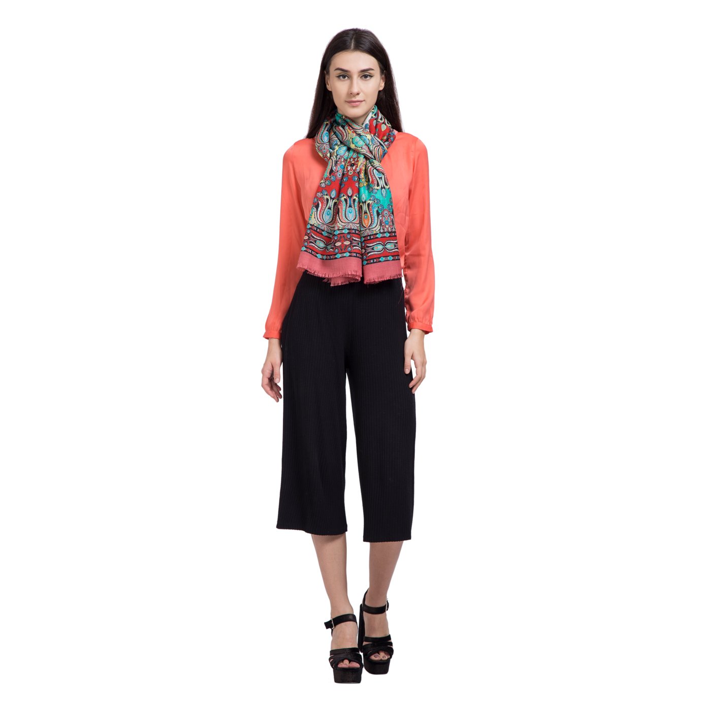 woolen stole for ladies -Shingora