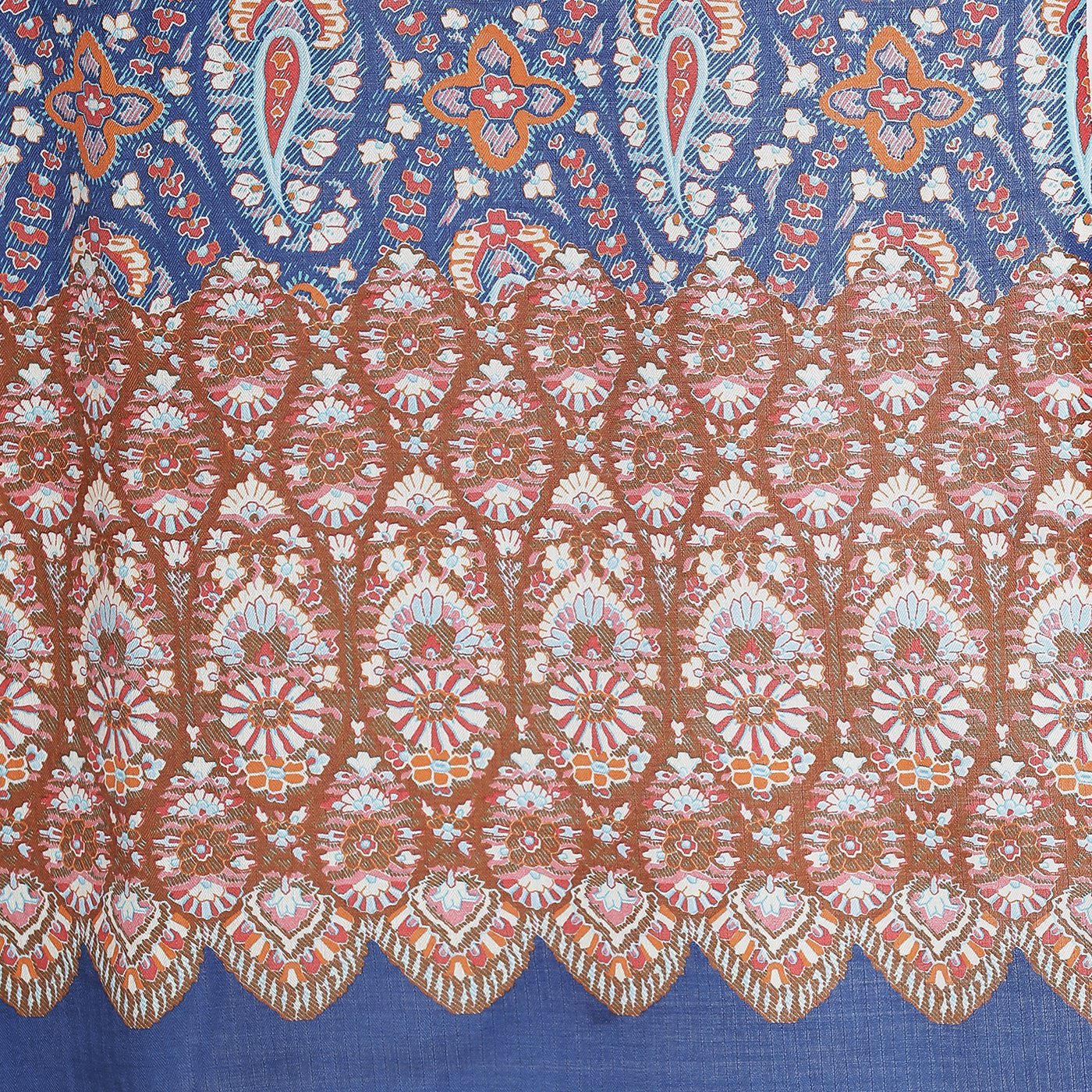 printed woolen stole for ladies - Shingora