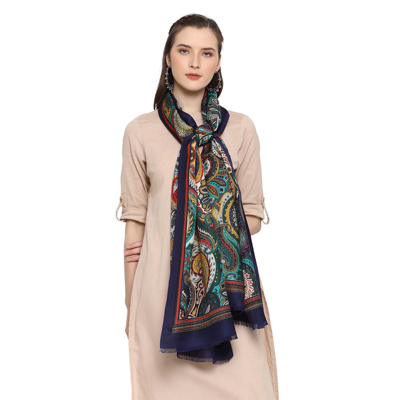 woolen stole for ladies - Shingora