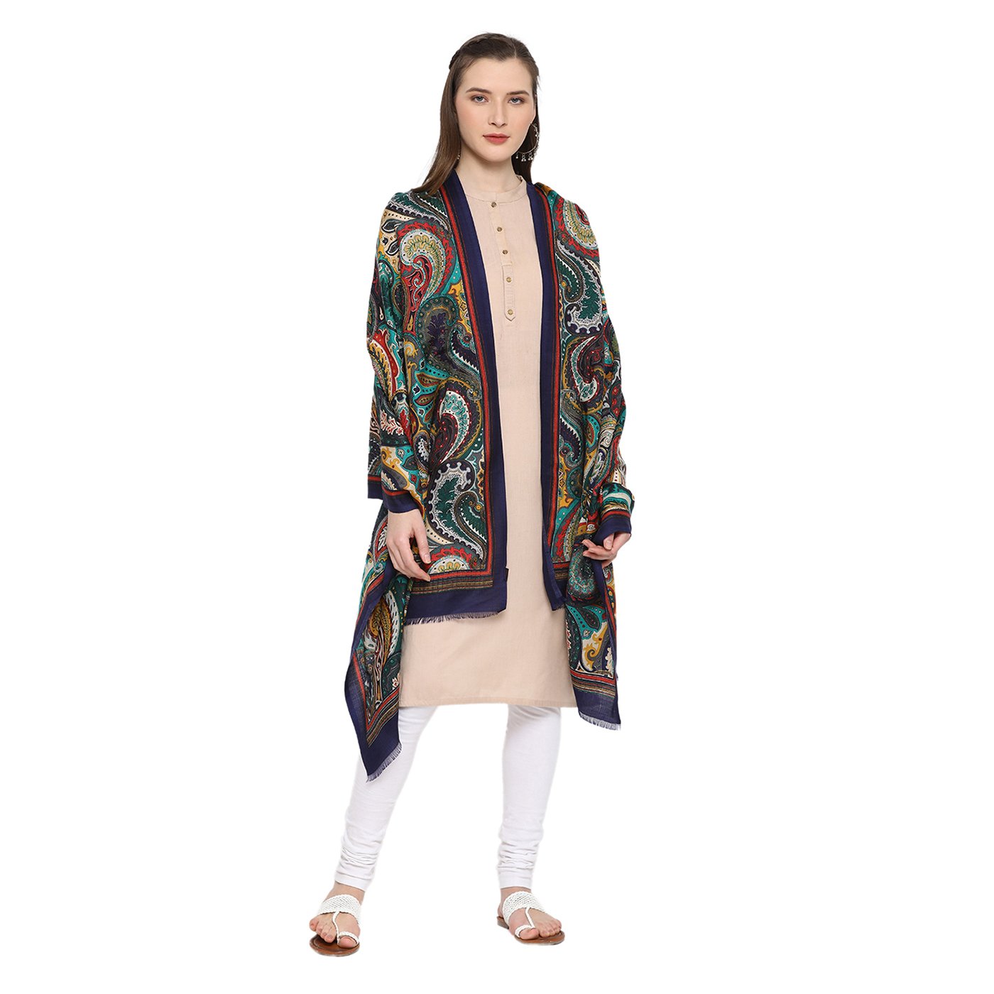 woolen stole for ladies - Shingora