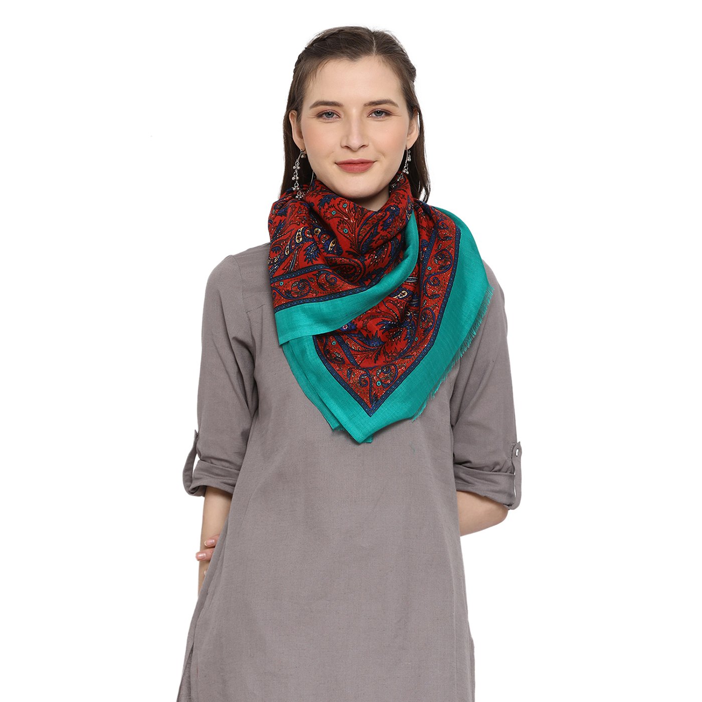 woolen stole for ladies - Shingora